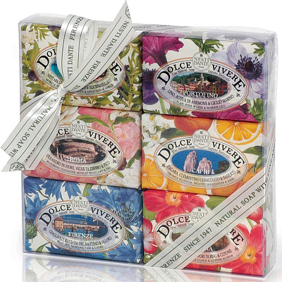 Подарочный набор мыла Nesti Dante Сладкая жизнь, 6х150 г