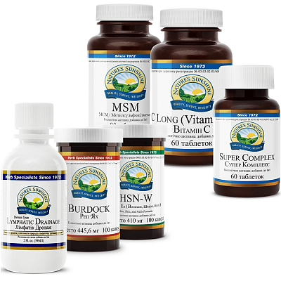 Набор «Кожа, волосы, ногти» Kit "Skin, Hair, Nails" NSP, 6 шт