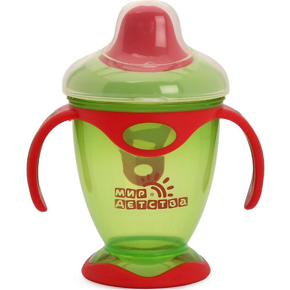 Поильник-непроливайка с мягким носиком Мир детства 200 мл
