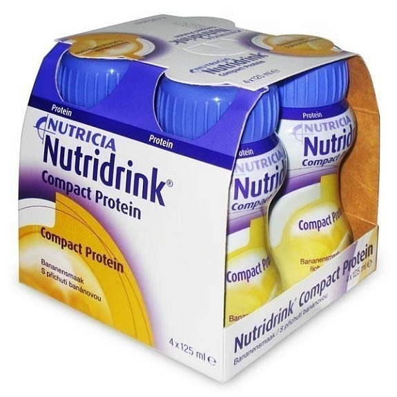 Nutridrink compact protein со вкусом ванили Nutricia, 125 мл, 4 шт