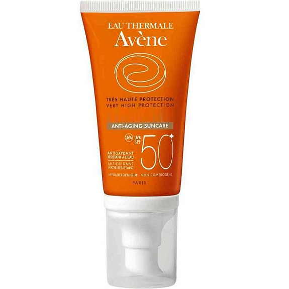 Солнцезащитный антивозрастной крем Avene SPF50+, 50 мл