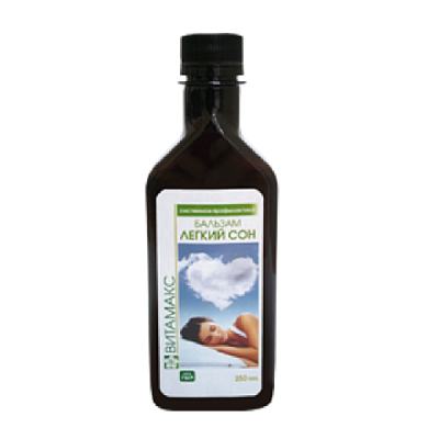 Бальзам «Легкий Сон» для быстрого и легкого засыпания Витамакс, 250 мл