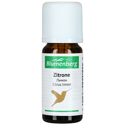 Эфирное масло лимон Blumenberg, 10 мл