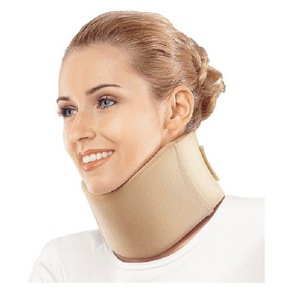 Бандаж шейного отдела шина Шанца БН6-53-9-1 бежевый