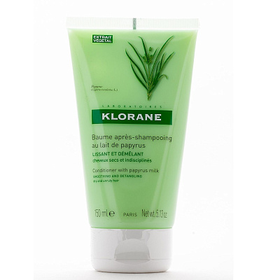 Бальзам с молочком папируса разглаживающий Klorane, 150 мл