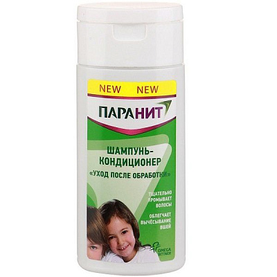 Шампунь-кондиционер Паранит Уход после обработки, 100 мл