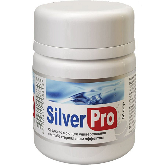 Средство моющее универсальное с антибактериальным эффектом Silver Pro Арт Лайф, 60 шт