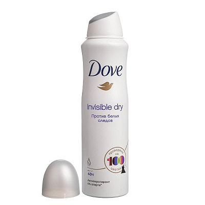 Антиперспирант Dove Invisible Dry невидимый, 150 мл.