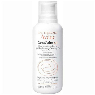 Масло Xeracalm A.D. липидовосполняющее очищающее Avene, 400 мл