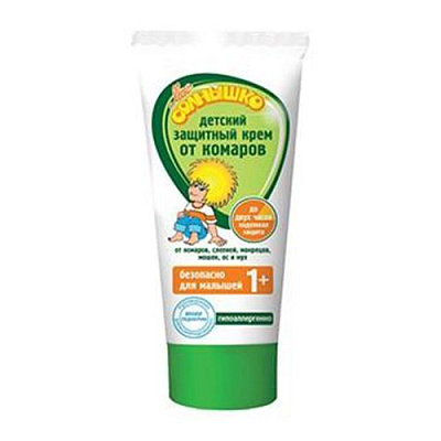 Средство репеллентное крем от комаров детский защитный Мое солнышко, 50 мл
