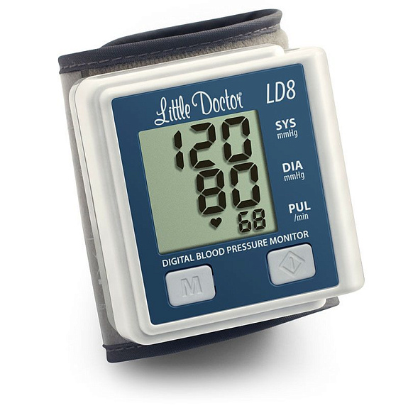 Тонометр ld8 автоматический на запястье Little Doctor, 1 шт