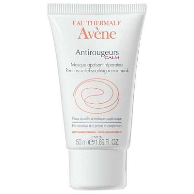 Маска успокаивающая от покраснений кожи Antirougeurs Calm Avene, 50 мл