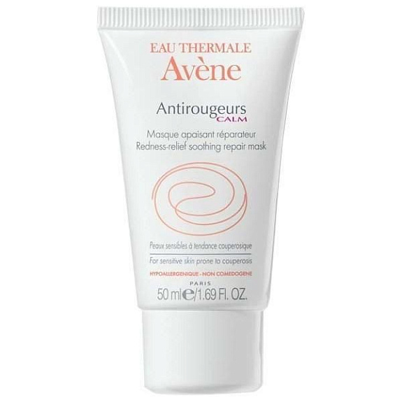 Маска успокаивающая от покраснений кожи Antirougeurs Calm Avene, 50 мл
