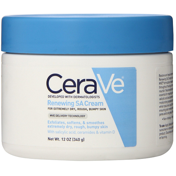 Увлажняющий крем для сухой и очень сухой кожи лица и тела CeraVe Moisturizing Cream, 340 г