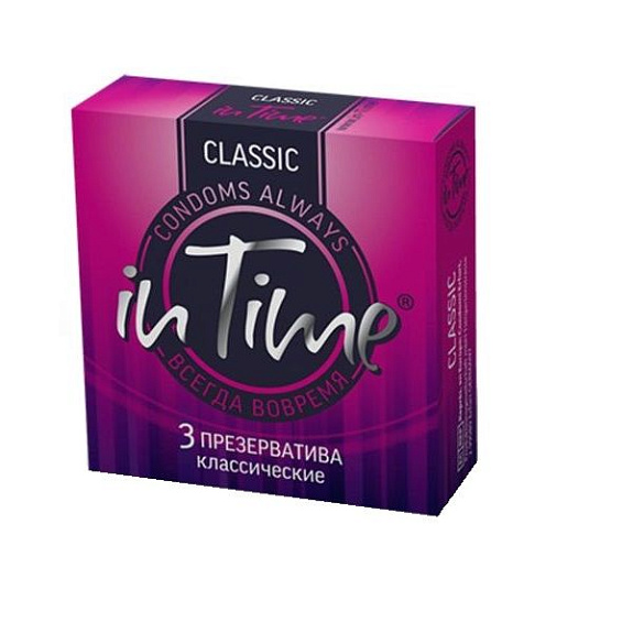 Классические презервативы In Time Classic, 3 шт