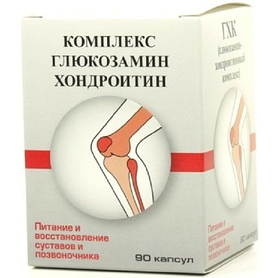 Комплекс глюкозамин хондроитин для здоровья суставов 0,32 г Фармакор, 90 шт