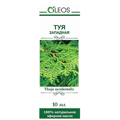 Эфирное масло туи Oleos, 10 мл