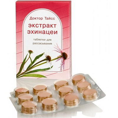 Таблетки с экстрактом эхинацеи Dr.Theiss, 24 шт