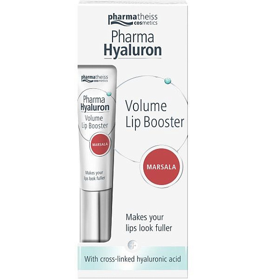 Бальзам для объема губ Pharma Hyaluron Volume Lip Booster Марсала, 7 мл