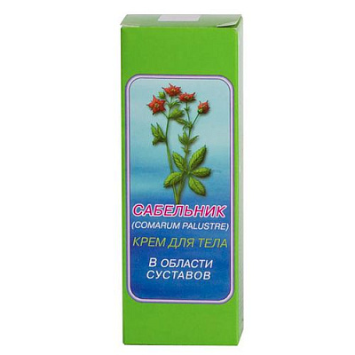 Сабельник крем для тела Фора Фарм, 75 мл