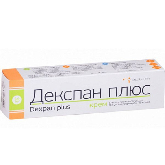 Крем для наружного применения Декспан плюс Dr.Reddy's, 30 г