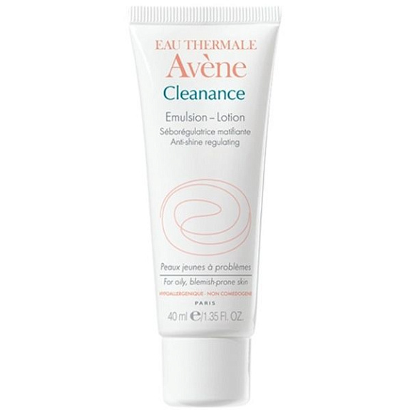 Cеборегулирующая эмульсия бесцветная кераторегулирующая Cleanance для проблемной кожи Avene, 40 мл