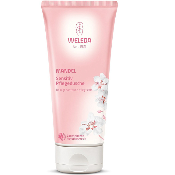 Деликатный крем для душа Weleda Mandel миндаль, 200 мл