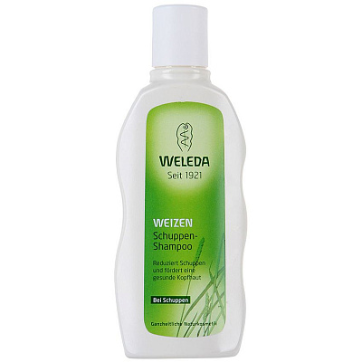 Шампунь от перхоти с экстрактом пшеницы Weleda, 190 мл