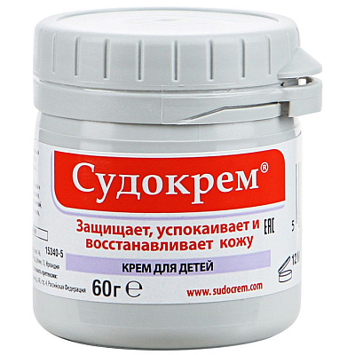 Крем для детей гипоаллергенный Судокрем, 60 г
