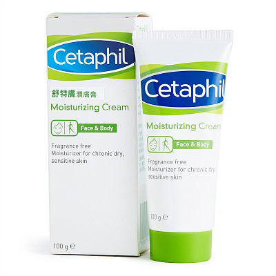 Увлажняющий крем для лица и тела Cetaphil, 100 мл