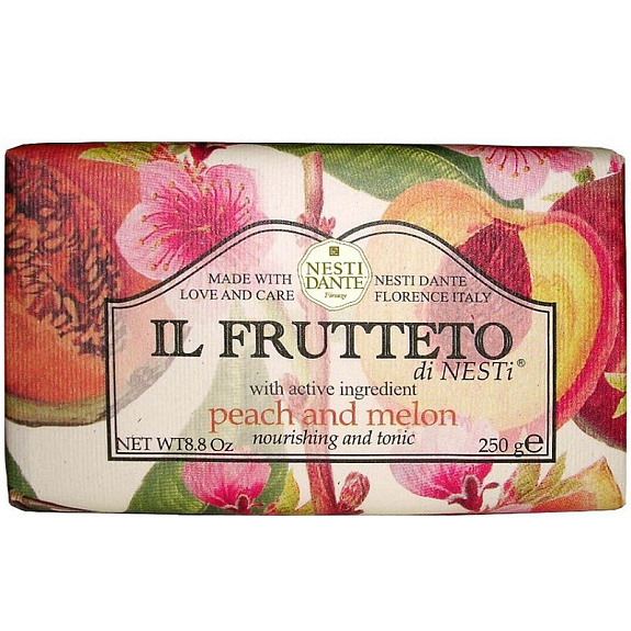 Мыло Nesti Dante Il Frutteto Pesca e Melone Персик и Дыня, 250 г