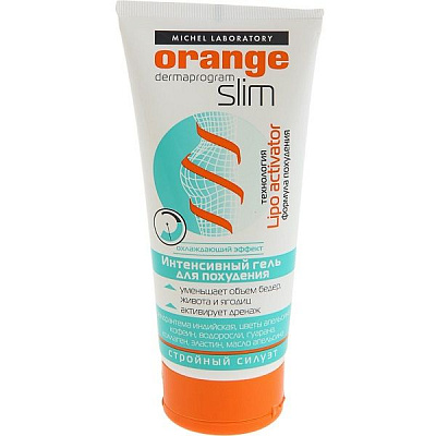 Интенсивный гель для похудения Orange Slim с охлаждающим эффектом, 200 мл