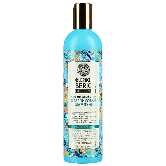 Шампунь облепиховый для всех типов волос Natura Siberica, 400 мл