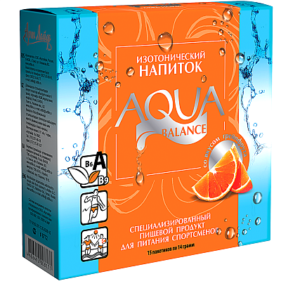 Изотонический напиток Аква Баланс Aqua Balance с витаминами и минералами Арт Лайф, 15 шт