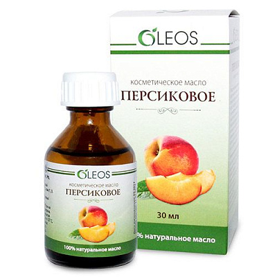 Персиковое косметическое масло Oleos, 30 мл