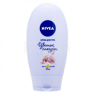 Крем для рук hand цветок сакуры Nivea, 75 мл