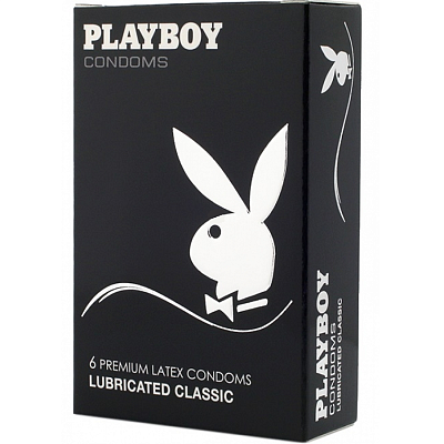 Презервативы классические Playboy Classic, 6 шт