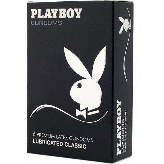 Презервативы классические Playboy Classic, 6 шт