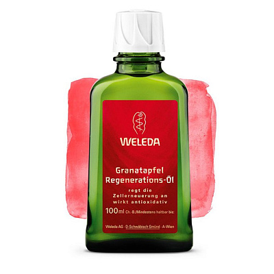 Гранатовое восстанавливающее масло для тела Weleda, 100 мл