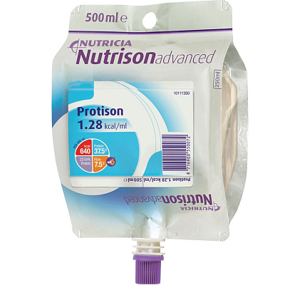 Жидкое стерильное питание с высоким содержанием белка Nutricia Nutrison Protison, 500 мл