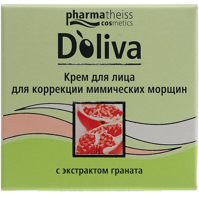 Крем для лица для коррекции мимических морщин D'oliva, 50 мл