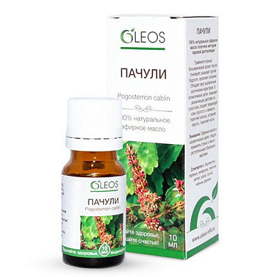 Эфирное масло пачули Oleos, 10 мл