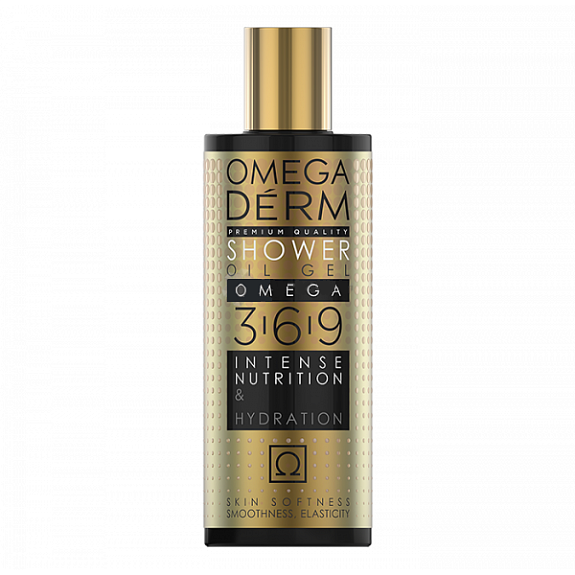 Гель-масло для душа Omegaderm 3-6-9 Intense Nutrition & Hydration Интенсивное питание и увлажнение, 250 мл