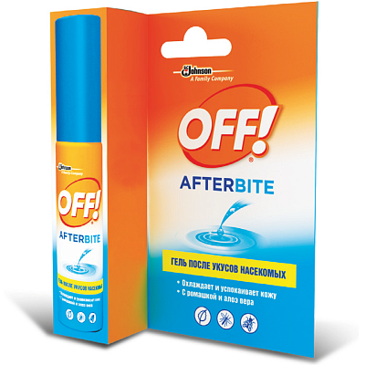 Гель после укусов насекомых с охлаждающим эффектом Off! After bite, 25 мл