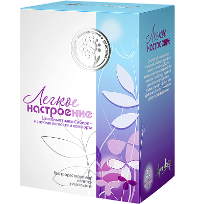 Быстрорастворимый напиток на мальтите Легкое настроение Арт Лайф, 20 шт