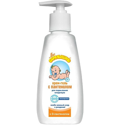 Крем-гель для подмывания младенцев Мое солнышко с пантенолом, 200 мл