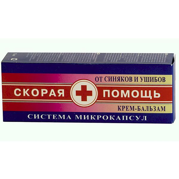 Крем-бальзам от синяков и ушибов Скорая помощь, 75 мл