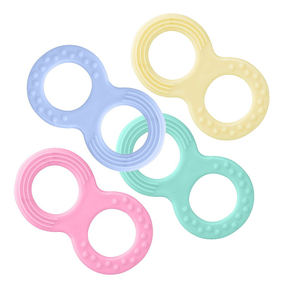 Прорезыватель восьмерка с 4 месяцев Курносики 23017