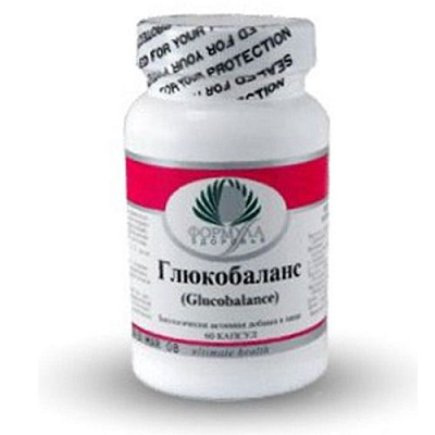 Глюкобаланс, Поддержка уровня глюкозы в крови, Альтера Холдинг, 60 капсул