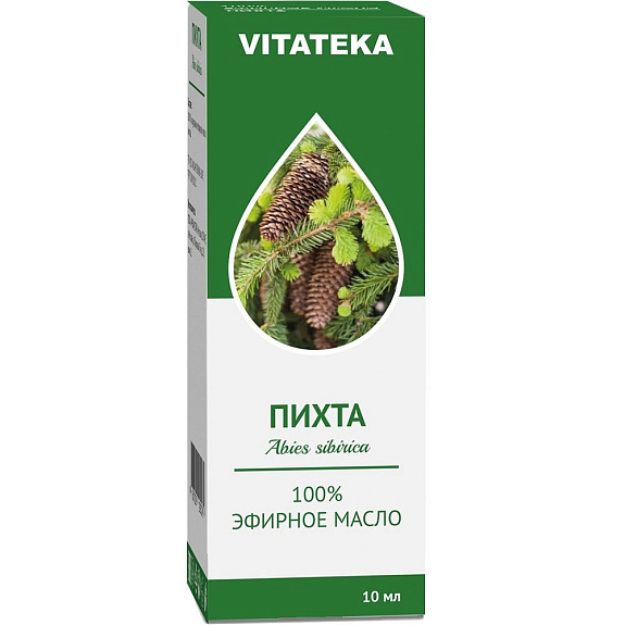 Эфирное масло пихты Vitateka, 10 мл